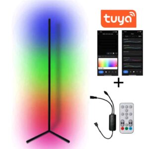 RGB Smart LED Corner Floor Lamp